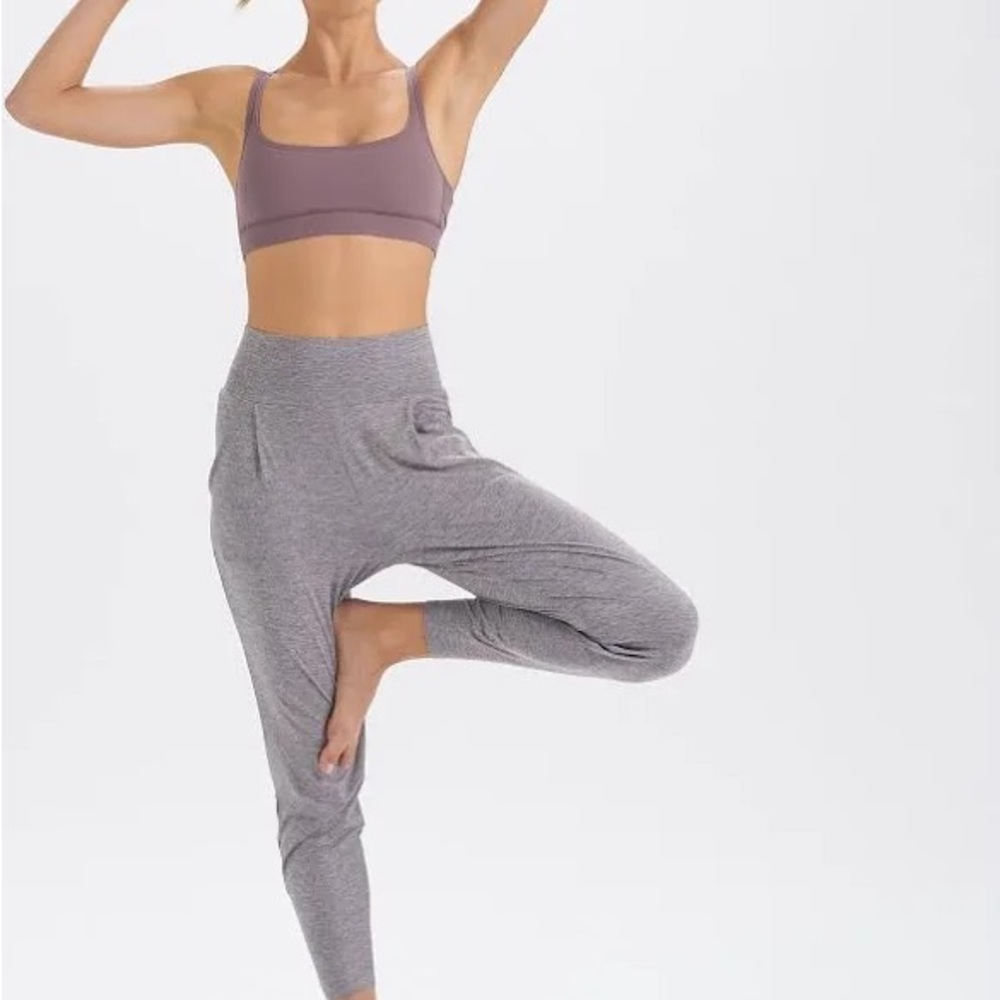 Vouri Gray Jogger Harem Sweatpants - Picture 3 of 7